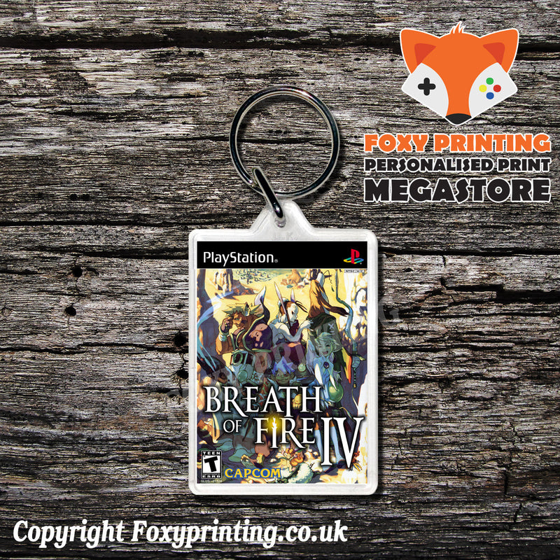 Breath Of Fire Iv 6 - PS1 Playstation 1 Game Inspired Retro Gaming Magnet