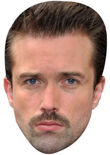 Brendan Brady Mask Hollyoaks Face Mask TV STAR Celebrity Face Mask FANCY DRESS HEN BIRTHDAY PARTY FUN STAG DO
