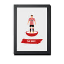 Brentford Football Club gift - The Bees - Tiny Men Big Balls Poster