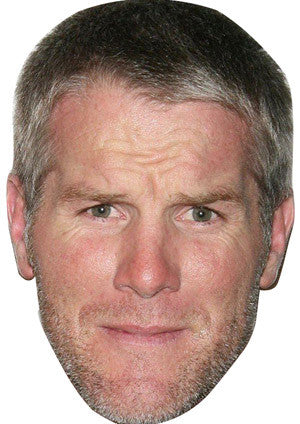 Brett Favre Celebrity Face Mask Fancy Dress Cardboard Costume Mask