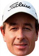 Brett Ramford GOLF 2018 Celebrity Face Mask Fancy Dress Cardboard Costume Mask