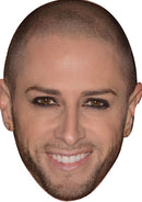 Brian Friedman TV STARS 2018 Celebrity Face Mask Fancy Dress Cardboard Costume Mask