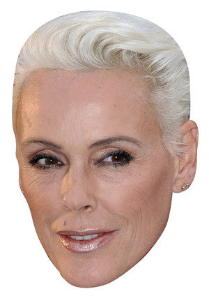 Brigitte Nielsen Face Mask – Fancy Dress Cardboard Costume Mask – Brigitte Nielsen Face Mask