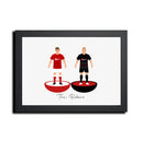 Bristol City Football Club gift - Tiny Men Big Balls Poster