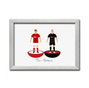 Bristol City Football Club gift - Tiny Men Big Balls Poster