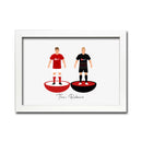 Bristol City Football Club gift - Tiny Men Big Balls Poster