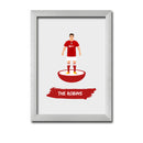 Bristol City Football Club gift - The Robins - Tiny Men Big Balls Poster