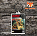 Brutal Paws Of Fury Game Inspired Retro Gaming Keyring