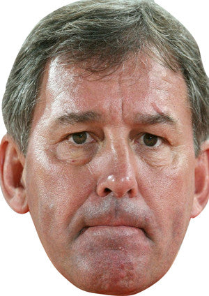 Bryan Robson FOOTBALL 2018 Celebrity Face Mask Fancy Dress Cardboard Costume Mask