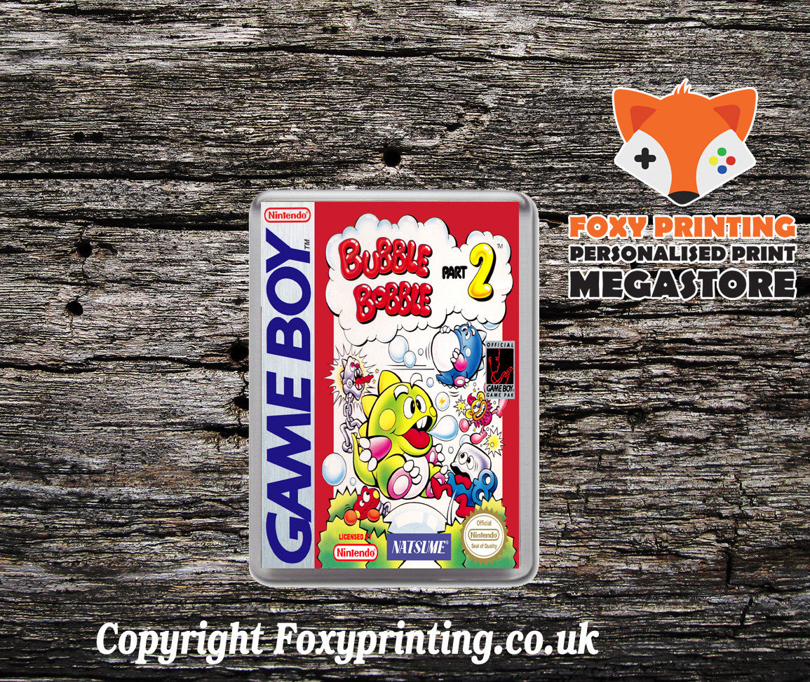 Bubble Bobble2 Retro Gaming Magnet