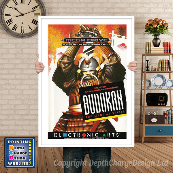 Budokan Pal - Sega Megadrive Inspired Retro Gaming Poster