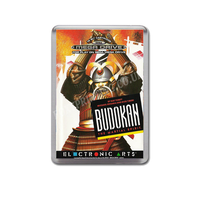 Budokan Pal Game Style Inspired Sega Megadrive Retro Video Gaming Magnet