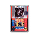 Bulls Vs Blazers And Thenbaplayoffs Game Style Inspired Sega Megadrive Retro Video Gaming Magnet