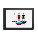 Burnley Football Club gift - Tiny Men Big Balls Poster