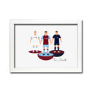 Burnley Football Club gift - Tiny Men Big Balls Poster