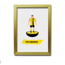 Burton Football Club gift - The Brewers - Tiny Men Big Balls Poster
