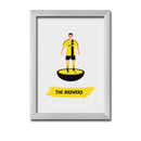 Burton Football Club gift - The Brewers - Tiny Men Big Balls Poster