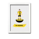 Burton Football Club gift - The Brewers - Tiny Men Big Balls Poster