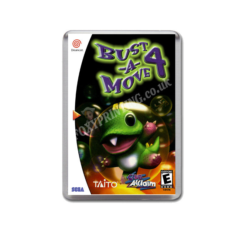 Busta Move 4 2 Sega Dreamcast Style Inspired Retro Game Magnet