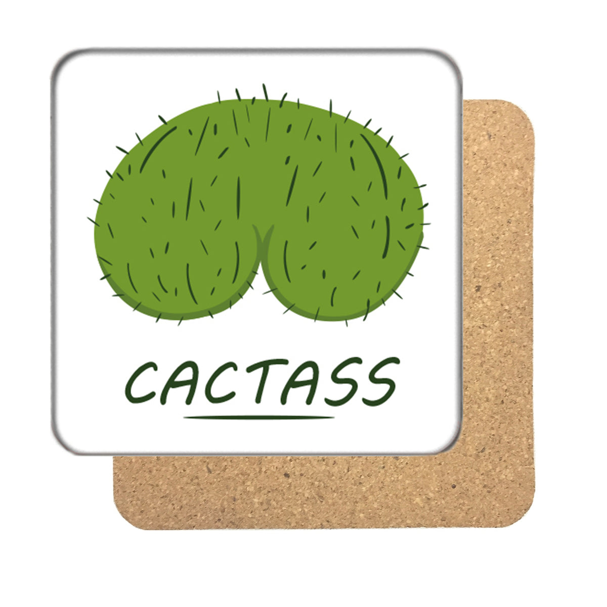 Cactass Drinks Coaster