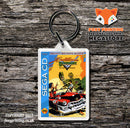Cadillacs And Dinosaurs Game Inspired Retro Gaming Keyring