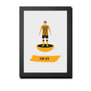 Cambridge Football Club gift - The U's - Tiny Men Big Balls Poster