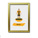 Cambridge Football Club gift - The U's - Tiny Men Big Balls Poster