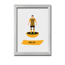Cambridge Football Club gift - The U's - Tiny Men Big Balls Poster