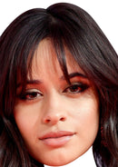 Camila Cabello 2020 Music Dress Cardboard Celebrity Party Face Mask