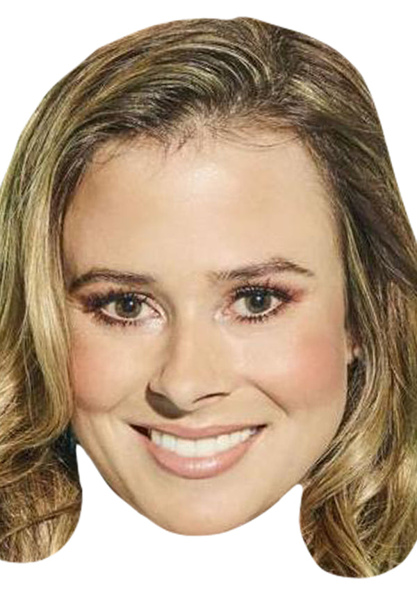 Camilla Thurlow Love Island Dress Cardboard Celebrity Party Face Mask