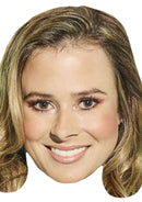 Camilla Thurlow Love Island Dress Cardboard Celebrity Party Face Mask