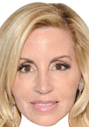 Camille Grammer Real House Wives 2020 Dress Cardboard Celebrity Party Face Mask