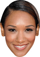 Candice Patton MH 2017Celebrity Face Mask Fancy Dress Cardboard Costume Mask