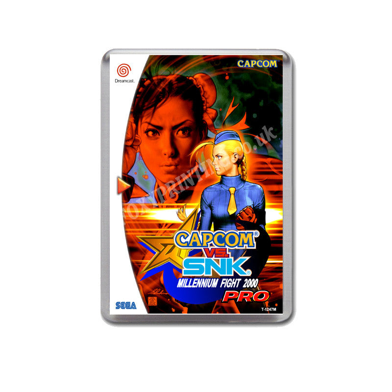 Capcom Vssnk Pro 4 Sega Dreamcast Style Inspired Retro Game Magnet