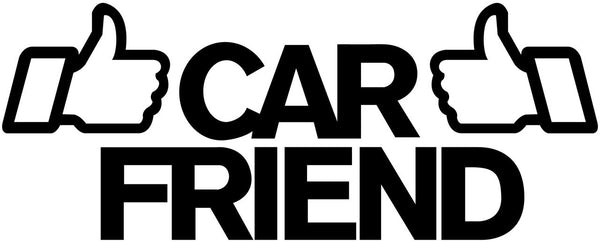 Car Friend Bumper Sticker Novelty Vinyl Car Sticker
