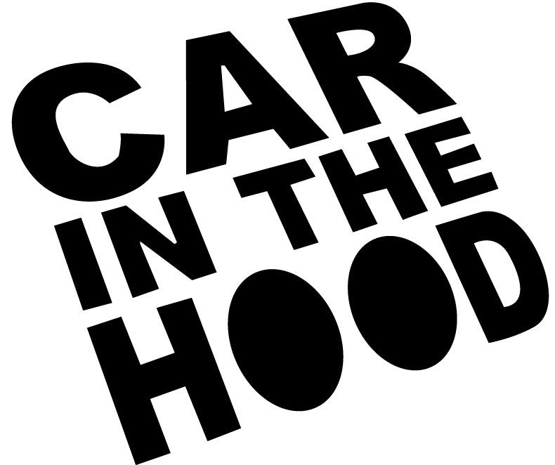 Car In The Hood Bumper Sticker Novelty Vinyl Car Sticker