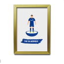 Cardiff Football Club gift - The Bluebirds - Tiny Men Big Balls Poster