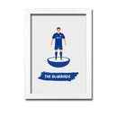 Cardiff Football Club gift - The Bluebirds - Tiny Men Big Balls Poster