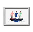 Cardiff Football Club gift - Tiny Men Big Balls Poster