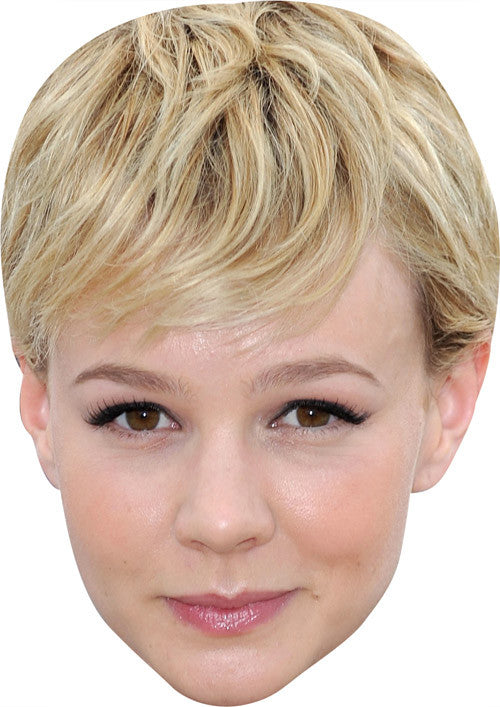 Carey Mulligan MH -2- 2017 Celebrity Face Mask Fancy Dress Cardboard Costume Mask