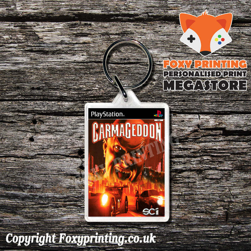 Carmageddon Gb - PS1 Playstation 1 Game Inspired Retro Gaming Magnet