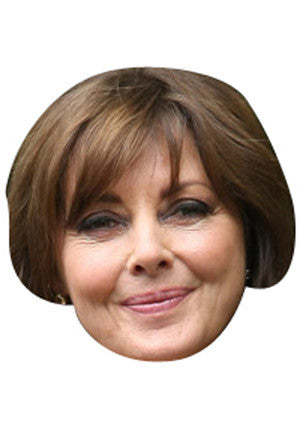 Carol Vorderman Celebrity Face Mask Fancy Dress Cardboard Costume Mask