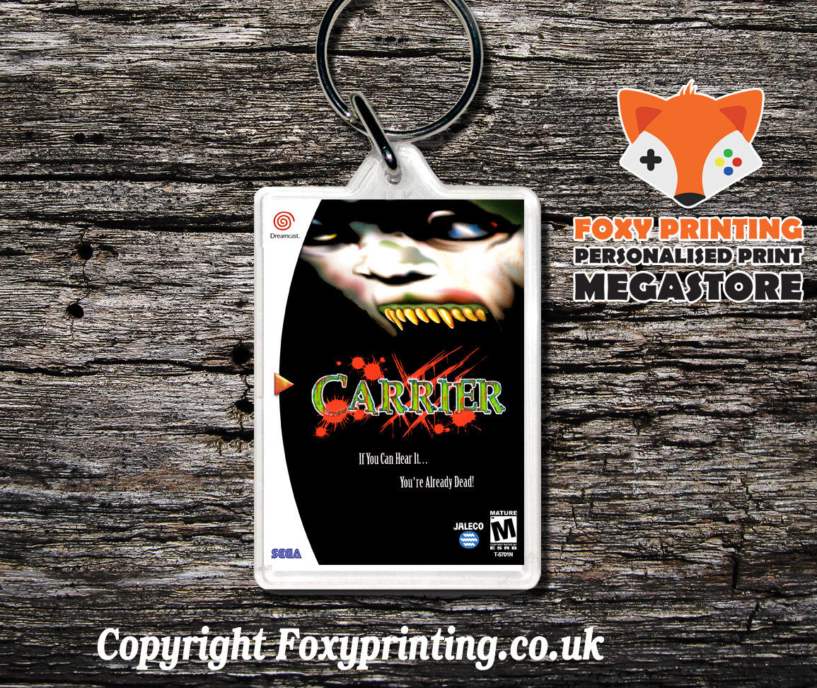 Carrier 2 - Sega Dreamcast Game Keyring