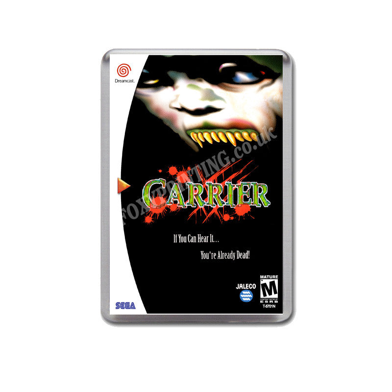 Carrier 2 Sega Dreamcast Style Inspired Retro Game Magnet