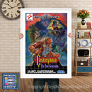 Castle Vania The New Generation 2 Eu - Sega Megadrive Inspired Retro Gaming Poster A4 A3 A2 Or A1