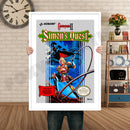 Castlevania2 Retro GAME INSPIRED THEME Nintendo NES Gaming A4 A3 A2 Or A1 Poster Art 168