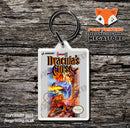 Castlevania2 Retro NES Game Cover Art Gaming Keyring