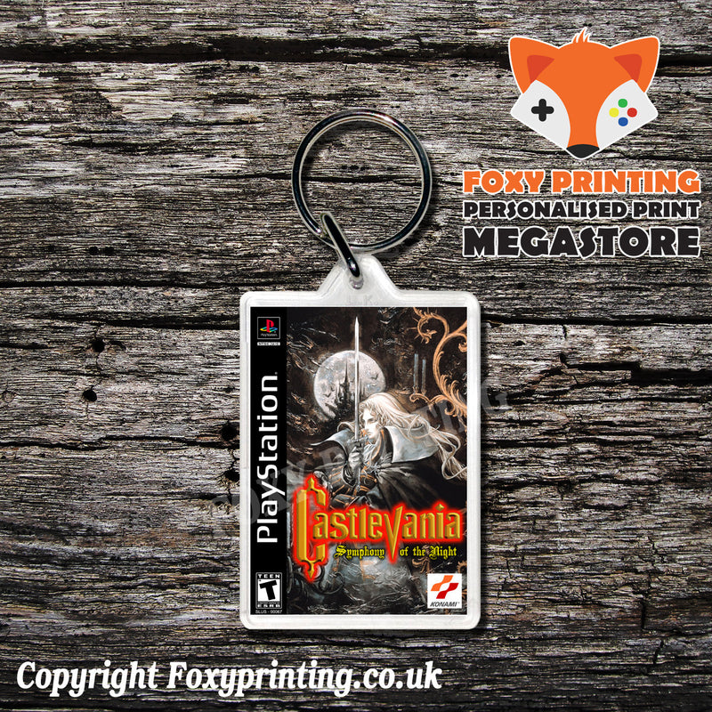 Castlevania Symphony Of The Night Shaun - PS1 Playstation 1 Game Inspired Retro Gaming Magnet