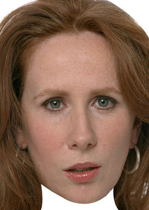 Catherine Tate Celebrity Face Mask Fancy Dress Cardboard Costume Mask