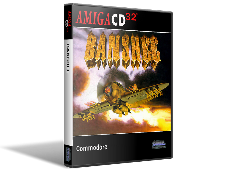 Amiga CD32 Banshee Cover Or Case